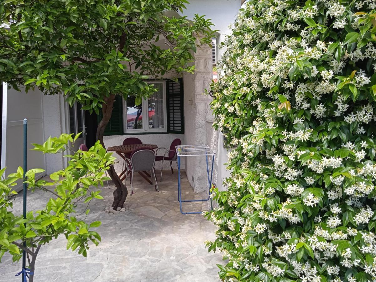 Harbour-Side Apartment With Beautiful Terrace Podgora Bagian luar foto